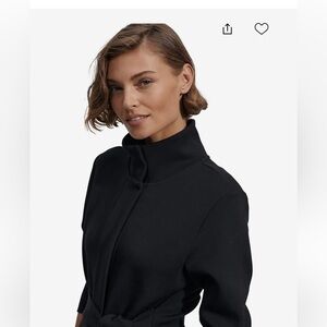 Varley Elegant Black Wrap Jacket
